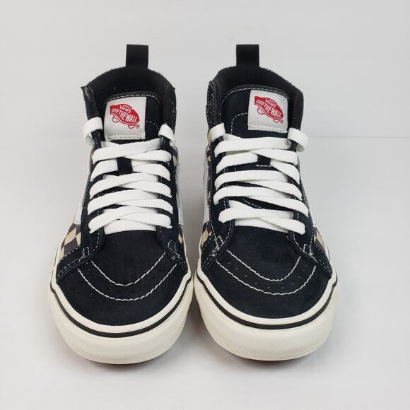 Vans Sk8-Hi MTE-1 Womens Sz 5.5 Mens Sz 4 Black White Checkered Sneaker Shoes - Picture 5 of 12
